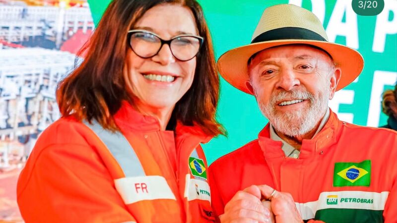Lula e Magda em agenda na UFN3, nesta quinta-feira (25)