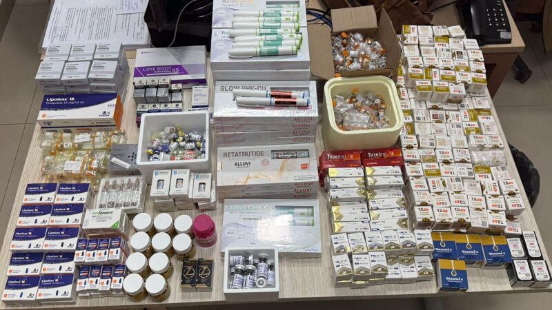 Medicamentos foram encontrados em encomendas individuais
