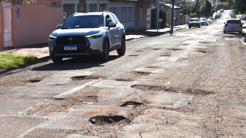MP vai acompanhar de perto as operações de tapa-buracos em Campo Grande