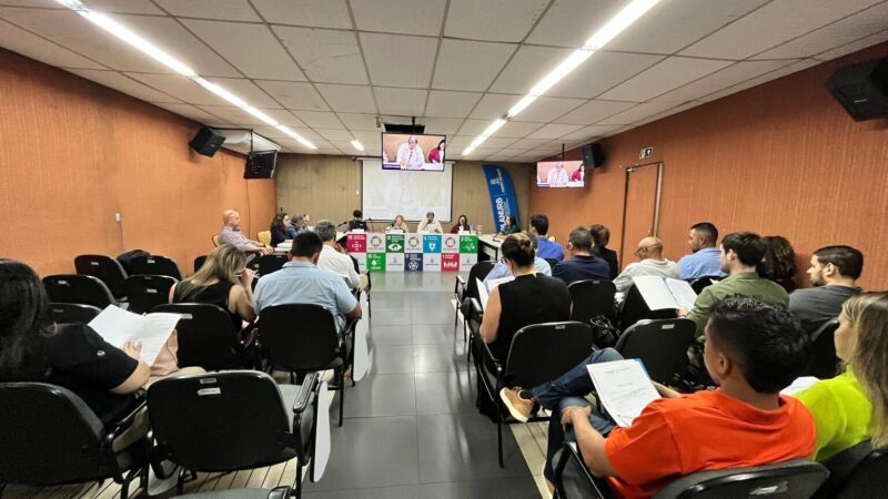 Audiência pública promovida pela Planurb debateu o Estudo de Impacto de Vizinhança (EIV) do projeto do Hospital da Pessoa Idosa, em Campo Grande.