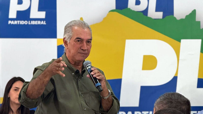 Presidente estadual do PL, Reinaldo Azambuja comandará a convenção que irá homologar as candidaturas do partido em Mato Grosso do Sul