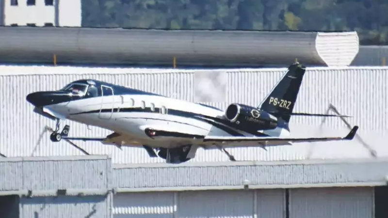 Aeronave de matrícula PS-ZRZ foi relacionada por autoridades bolivianas à tentativa de transporte de 189 quilos de ouro