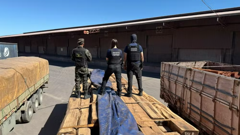 Receita Federal e Polícia Federal fizeram a divulgação da apreensão, considerada recorde no Brasil até então, no dia 22 de junho