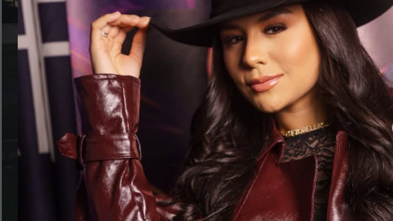Fiorella tem apenas 16 anos e já realizou diversos shows em Mato Grosso do Sul
