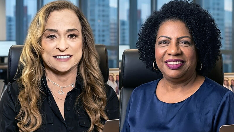 A vereadora Maria Diogo, de Três Lagoas, e a professora da UEMS Maria José de Jesus Alves Cordeiro, a Maju, escolhidas como primeira e segunda suplentes, respectivamente, na chapa de Vander Loubet (PT) ao Senado
