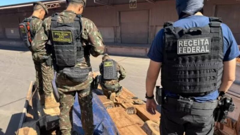 Operação Timber Shield foi realizada no mês passado, em Corumbá e Cáceres