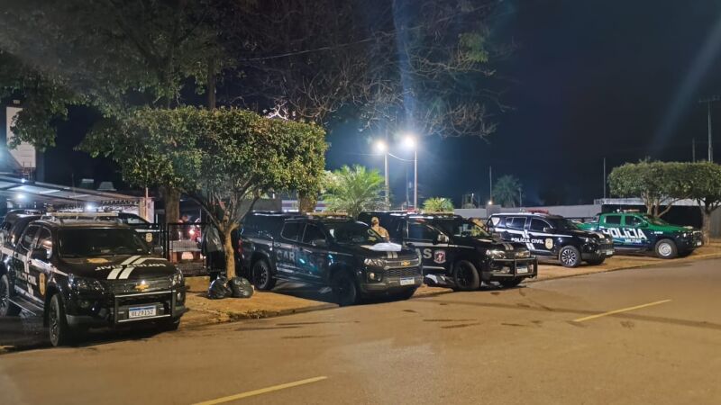 As 'batidas' ocorreram de forma simultânea nos municípios de Três Lagoas (MS), Paranaíba (MS), Rondonópolis (MT) e Cuiabá (MT)