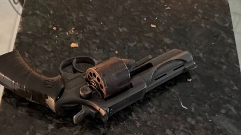 Arma utilizada pelos criminosos