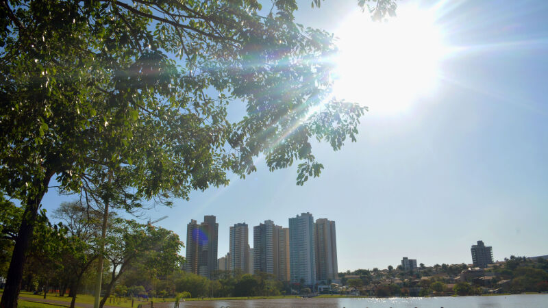 Calor e tempo seco predominam durante a semana