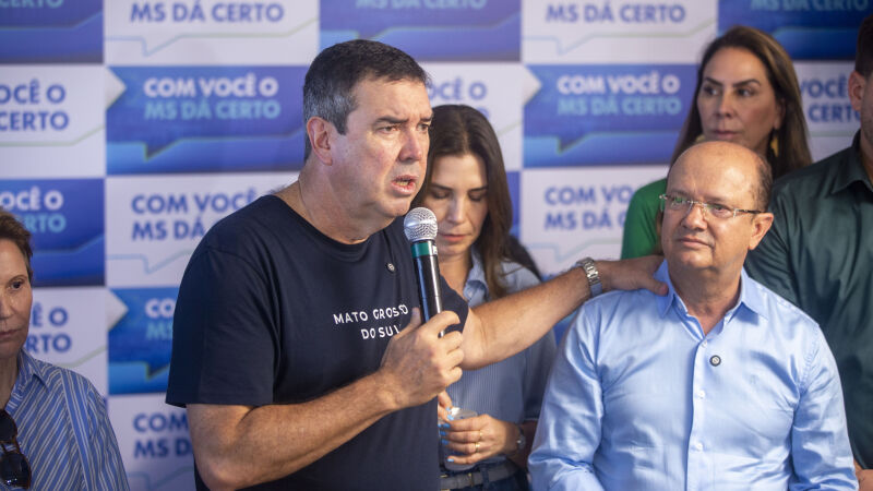 Eduardo Riedel e Barbosinha concorrerão a eleição para o Governo do Estado