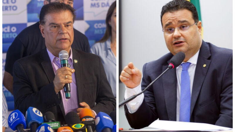 Nelsinho Trad e o irmão Fábio Trad 
