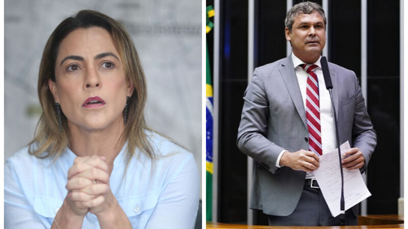 Soraya Thronicke e Lindbergh Farias