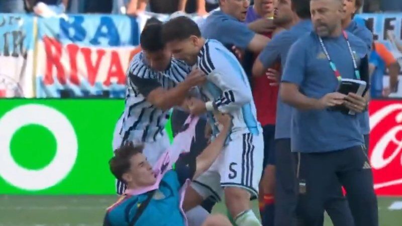 Argentina foi punida por confusão na final da Copa do Mundo