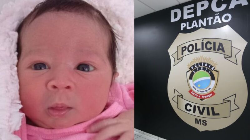 Ayla Emanuelly Pereira de Souza desapareceu antes mesmo de completar um mês de vida,
