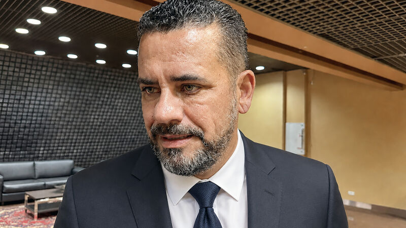 O desembargador Alexandre Bastos está afastado do TJMS