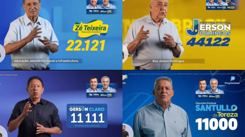 Zé Teixeira, Jerson Domingos, Gerson Claro e Santullo da Tereza são alguns dos nomes que deixaram Flávio Bolsonaro de fora do horário eleitoral gratuito