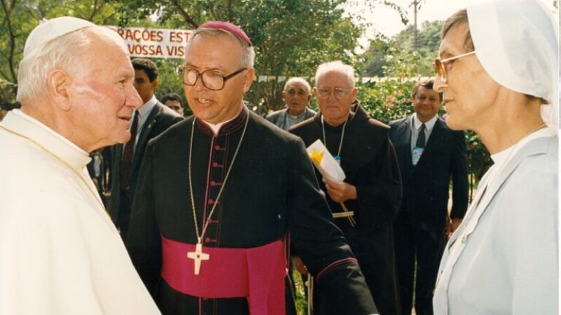  Irmã Sílvia trouxe para Campo Grande voluntários da Operação Mato Grosso após buscar apoio na Itália em 1969
