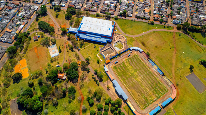 Parque Jacques da Luz, localizado no bairro Moreninhas III, em Campo Grande