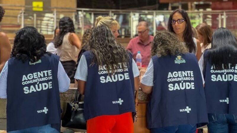 Agentes Comunitários de Saúde durante atividade da rede municipal de Campo Grande; nova resolução da Sesau estabelece regras mais rígidas para o registro da produção e reforça a fiscalização das informações lançadas no sistema.
