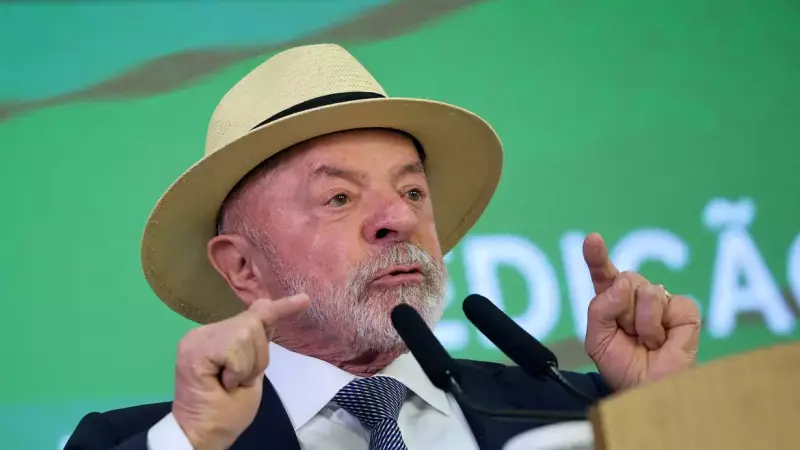 Em discurso neste sábado, Lula voltou a criticar o tarifaço imposto pelos EUA, que elegam aumento no desmatamento no Brasil