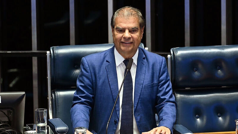 O senador Nelsinho Trad (PSD) é cotado para ser o candidato a prefeito de Campo Grande em 2028