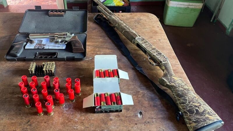 Armas e munições foram apreendidas em Mato Grosso do Sul