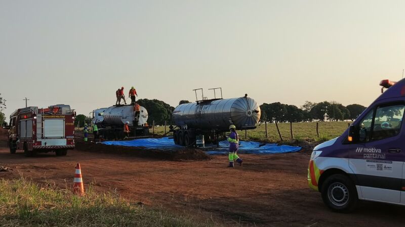 Trabalhador morreu após cair em tanque de piche 