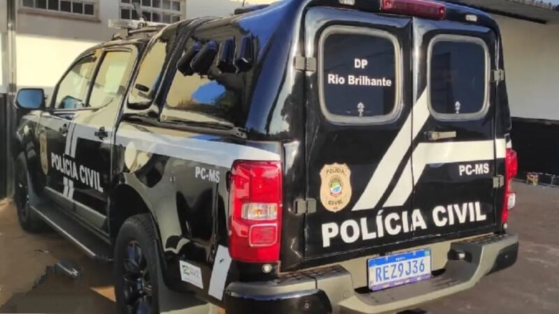 As prisões foram realizadas pela Delegacia de Polícia de Rio Brilhante