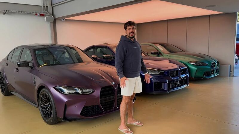 Eduardo Razuk ganhou projeção nas redes sociais com a divulgação de rifas de veículos de alto padrão