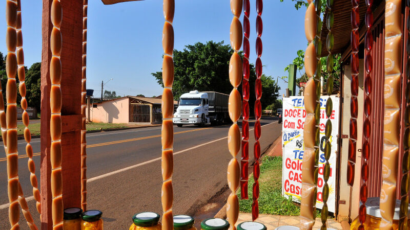 Doces caseiros à venda nas barraquinhas