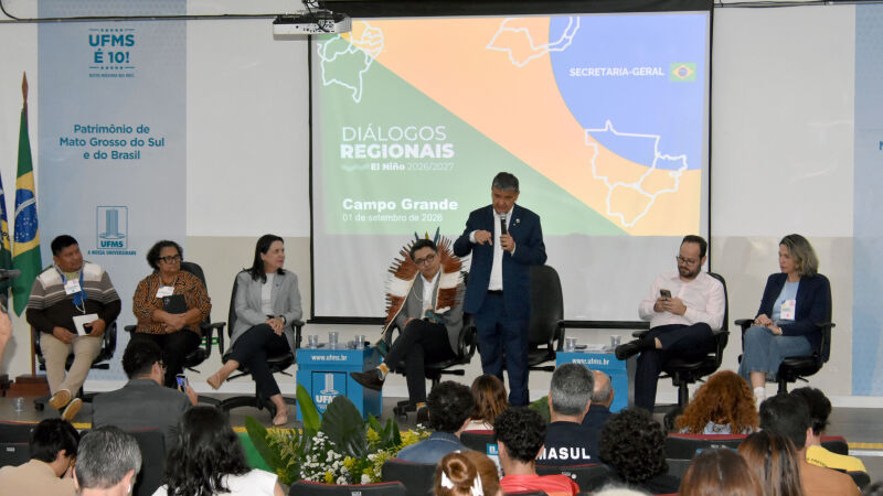 Representantes do governo federal participaram do evento Diálogos Regionais El Niño 2026/2027,