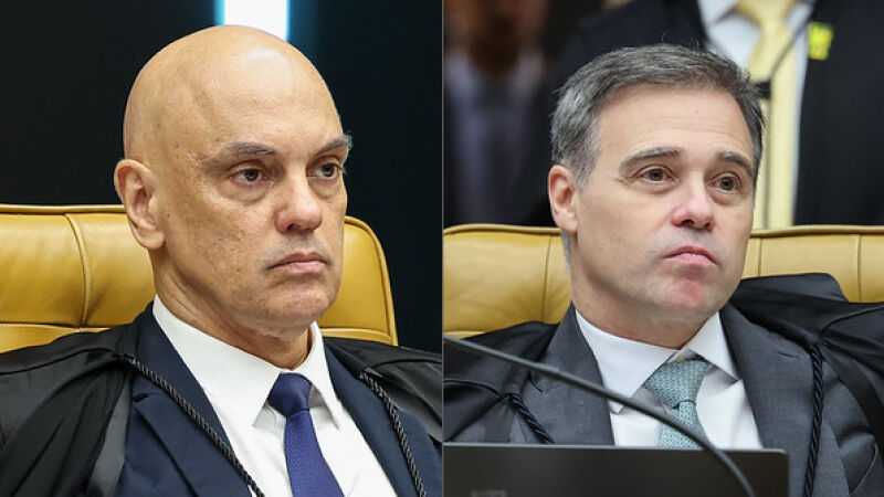 Ministros do STF, Alexandre de Moraes e André Mendonça 