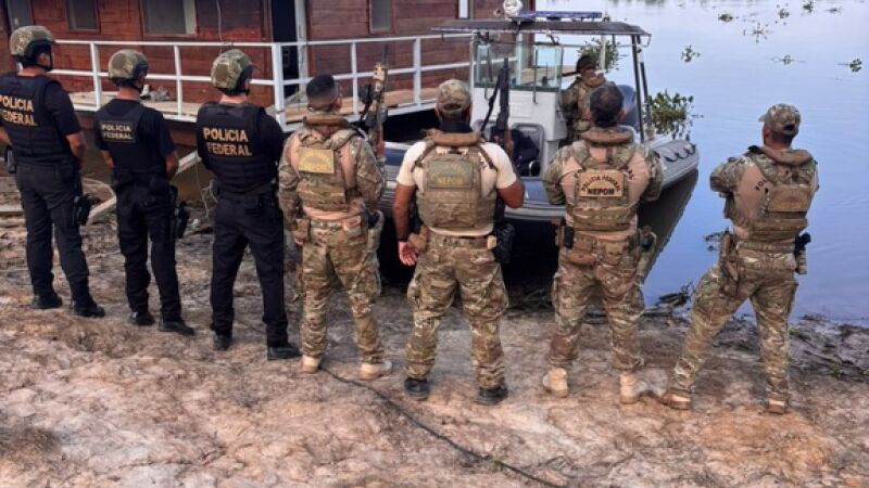 Polícia Federal realiza diligência no Pantanal durante a Operação Pecus Exploratio 