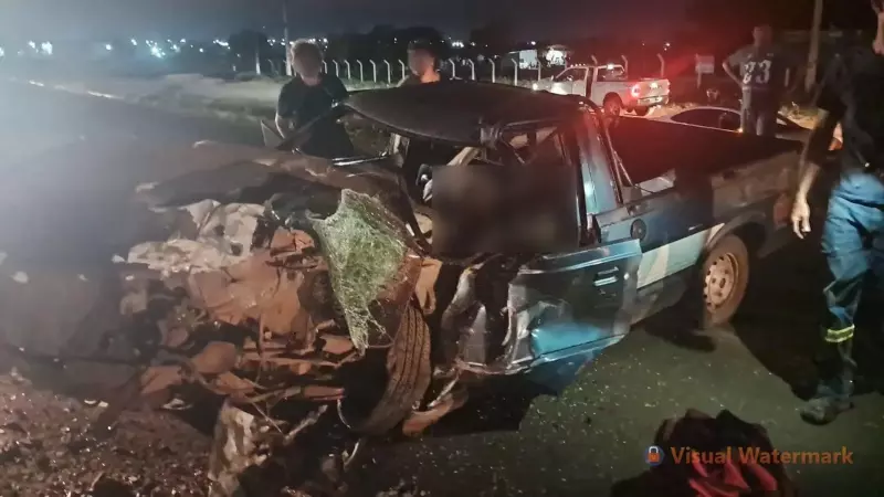 Acidente na BR-262 ocorreu em Ribas do Rio Pardo