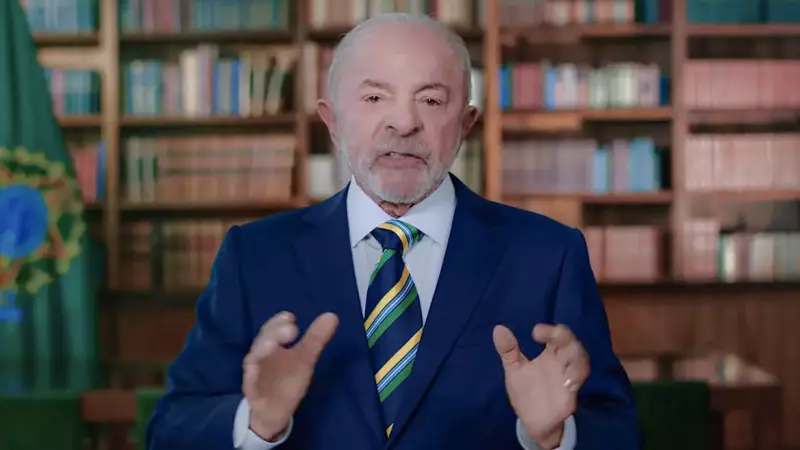 Lula fez pronunciamento na TV na noite de domingo defendendo a soberania, mas não citou as tentativas de intervenção dos EUA