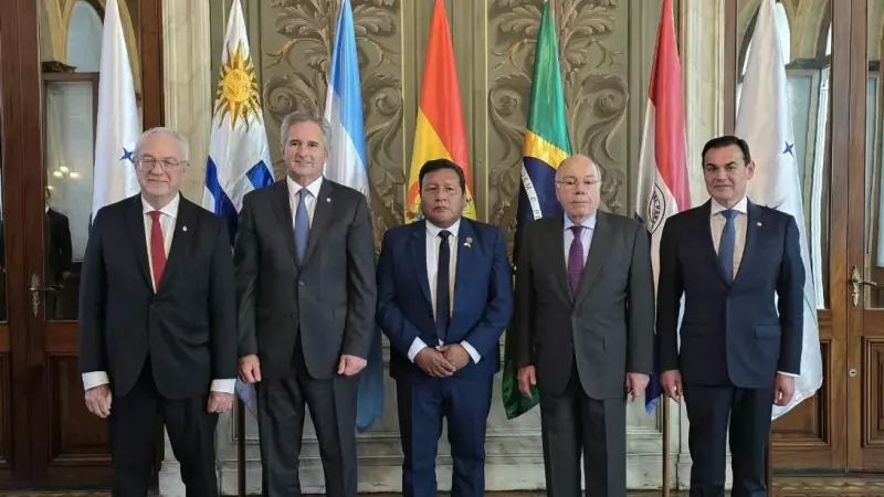 Ministros das Relações Exteriores se reuniram nesta semana em Montevidéu, no Uruguai, país que preside o Mercosul