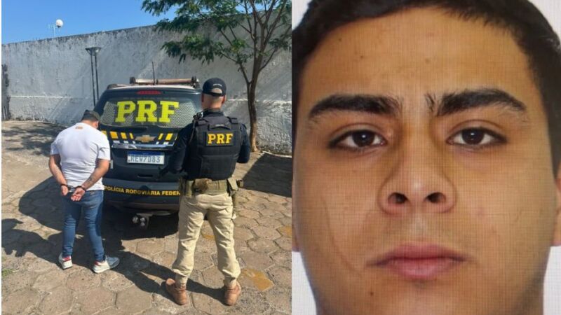 Acusado de participar da morte de garagista foi preso no km 707 da rodovia BR-262