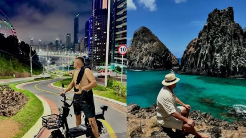 Rapaz visitava destinos famosos no país 
