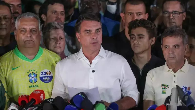 Flávio Bolsonaro perdeu as eleições no segundo turno para o presidente Lula