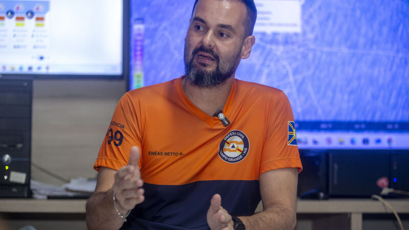 Enéas José de Carvalho Netto - Coordenador da Defesa Civil Municipal