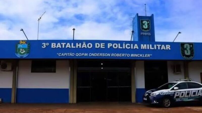 Ocorrência foi atendida por policiais militares do 3&ordm; Batalhão da PM, em Dourados