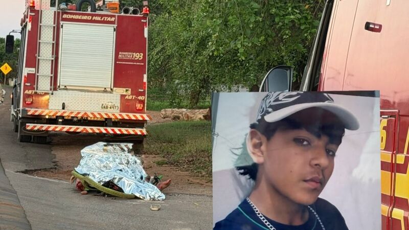 Adolescente de bicicleta morre atropelado em acidente com carreta na BR-060