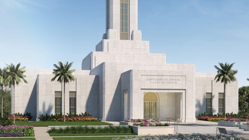 Templo terá cerca de 1.050 metros quadrados de área construída