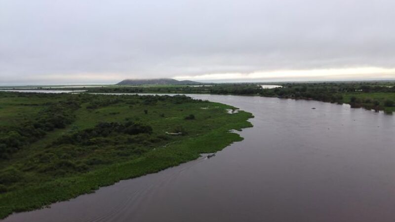 Rio Miranda está em alerta e cota já está próxima da emergência