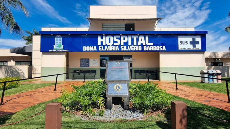 A reforma do Hospital Beneficente Dona Elmíria Silvério Barbosa, em Sidrolândia (MS), é alvo de investigação do MPMS