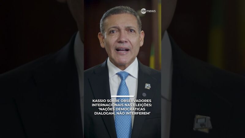 Kassio Nunes Marques falou sobre as eleições deste domingo durante entrevista ao SBT 