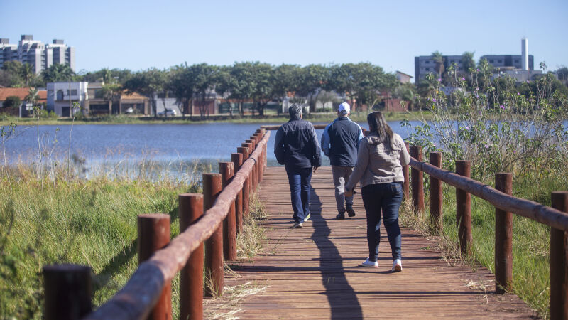 Considerado um dos cartões postais da Cidade Morena, a Lagoa Itatiaia teve seu projeto de revitalização lançado ainda em 2022