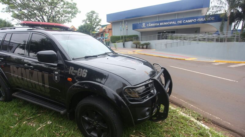 Câmara de vereadores conta com reforço de duas equipes do 
