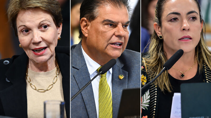 Tereza Cristina (PP), Nelsinho Trad (PSD) e Soraya Thronicke (PSB) têm posições distintas sobre a PEC 