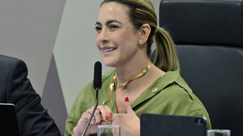 A senadora Soraya Thronicke (PSB-MS) não foi reeleita após obter 340.788 votos, ficando em 4&ordm; lugar
